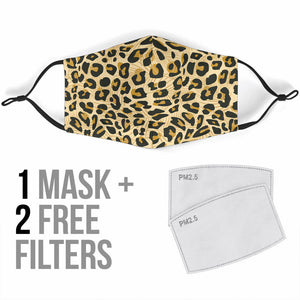 Classic Leopard Fashion Art Protection Face Mask