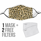 Classic Leopard Fashion Art Protection Face Mask