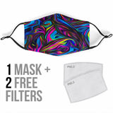 Colorful Art Design Protection Face Mask