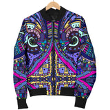 Amazing Purple Night Sky Men's Bomber Jacket