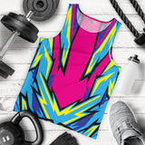 Racing Blue & Pink Men's Tank Top