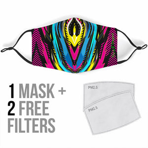 Racing Mix Colorful Style Protection Face Mask