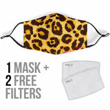 Classic Leopard Skin Style Protection Face Mask