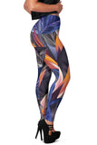 Colorful Flowers Art One Women's Leggings