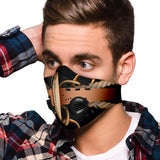 Belt & Chains Art Style Premium Protection Face Mask