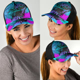 You call it music I call it my therapist. Street Art Design Mesh Back Cap