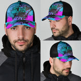 My brain is 80% song lyrics. Street Art Design Mesh Back Cap