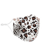 Classic Leopard Art  White Style Protection Face Mask