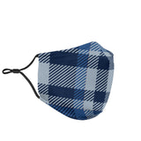 Classic Blue Tartan  Protection Face Mask