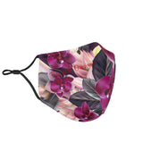 Colorful Flowers Art Two Protection Face Mask