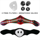 Classic Red & Green Tartan Design Premium Protection Face Mask