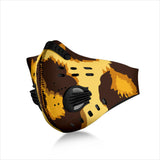 Classic Leopard Art Design Premium Protection Face Mask