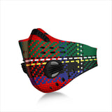 Classic Green & Red Tartan Design Premium Protection Face Mask